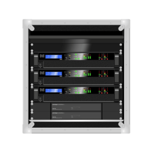 Rack audio complet avec 2 HP 300w DVD, BD et micro HF