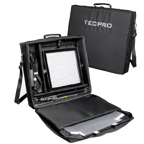 Valise de 2 carres LED sur batt et 220v